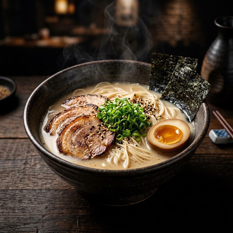 Midnight Tonkotsu ramen bowl